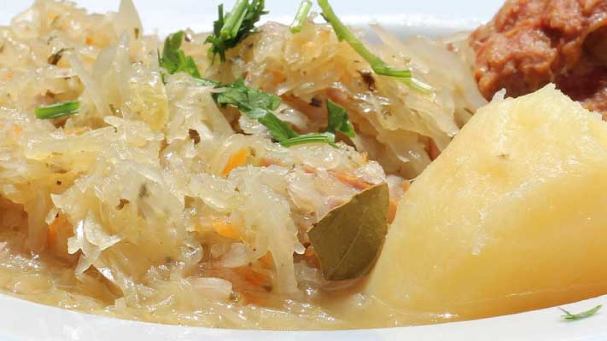 Zuurkool Bereiden Doe Je In Nederland Meestal Als Stamppot