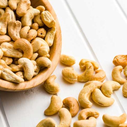 Cashewnoten roosteren