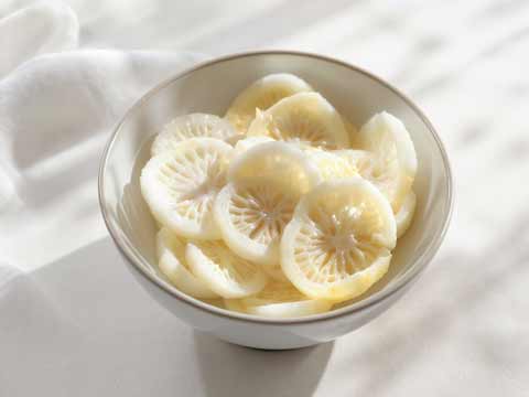 Lotuswortel bereiden