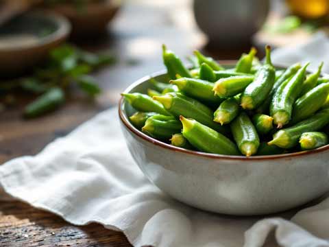 Okra koken